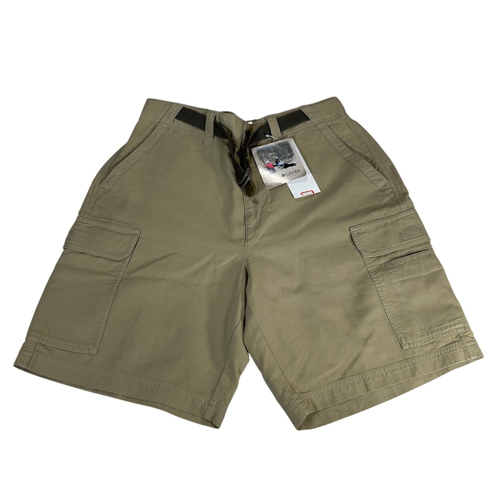 Columbia Cape Falcon Cargo Shorts Mens Medium Sand AM4311-218 NWT 9 Inseam